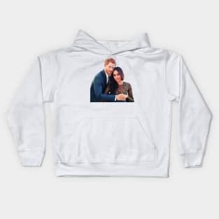 Harry and Meghan Kids Hoodie